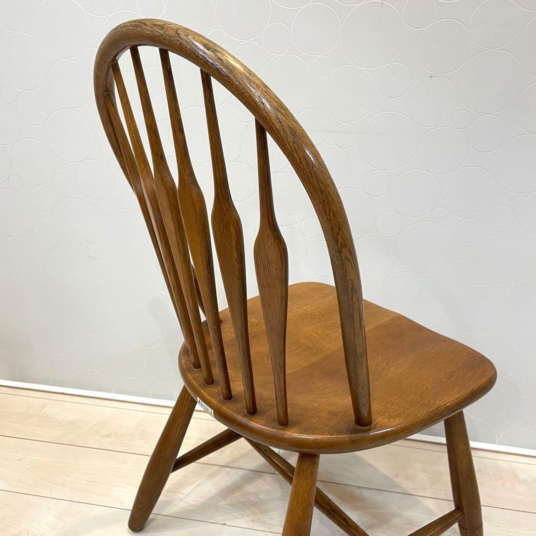 柏木工 KASHIWA ウィンザーチェア ダイニングチェア 無垢材 ヴィンテージ