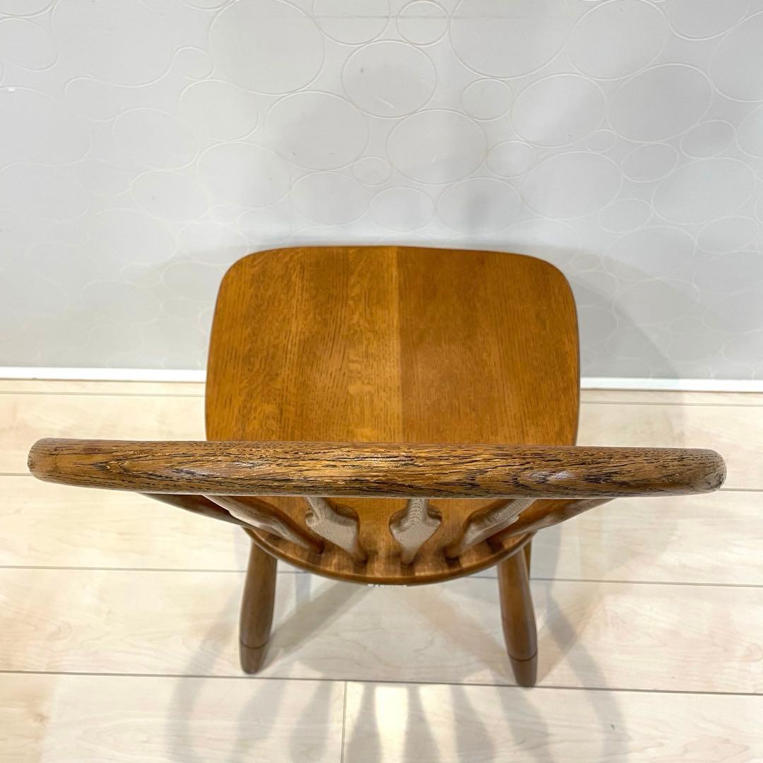 柏木工 KASHIWA ウィンザーチェア ダイニングチェア 無垢材 ヴィンテージ