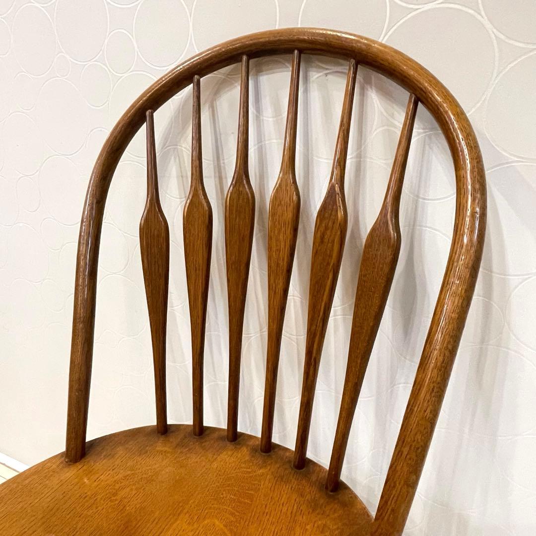 柏木工 KASHIWA ウィンザーチェア ダイニングチェア 無垢材 ヴィンテージ