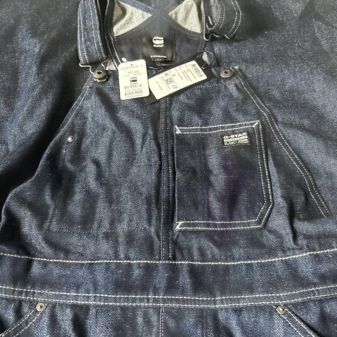 G-Star RAW ダークデニム オーバーオール S