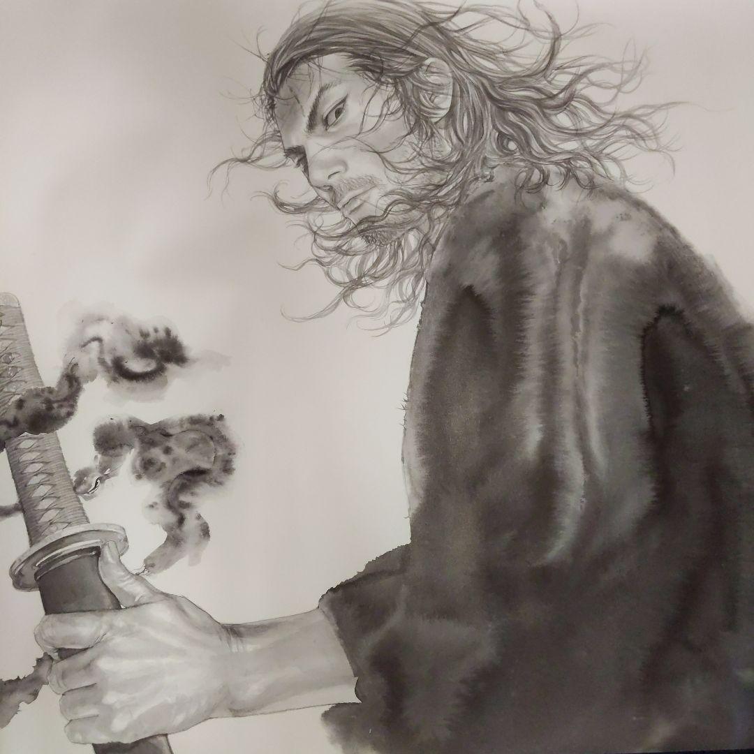 バガボンド　刀　武蔵 　ポスター　最後のマンガ展　井上雄彦