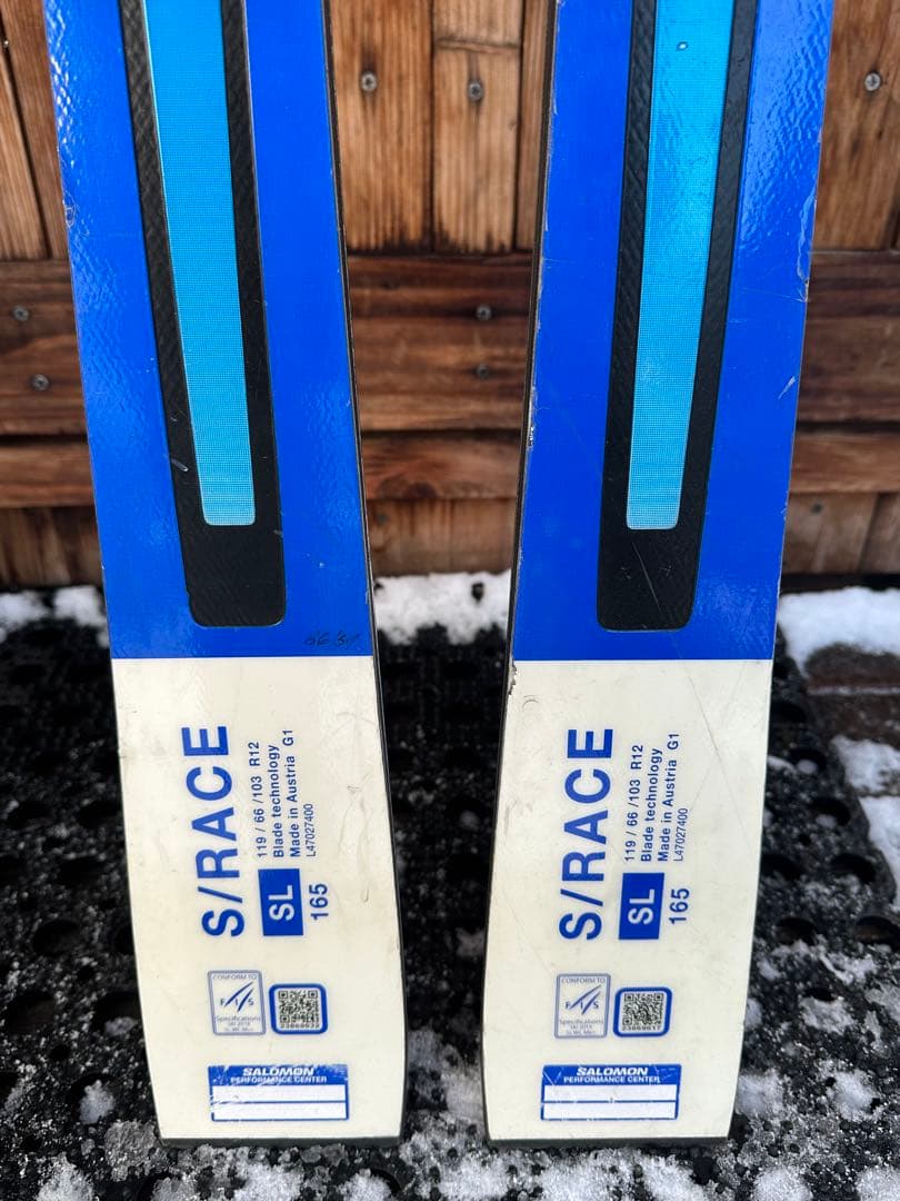 ま*ー様 すぐ使えます！Salomon S/RACEFIS SL 165cm