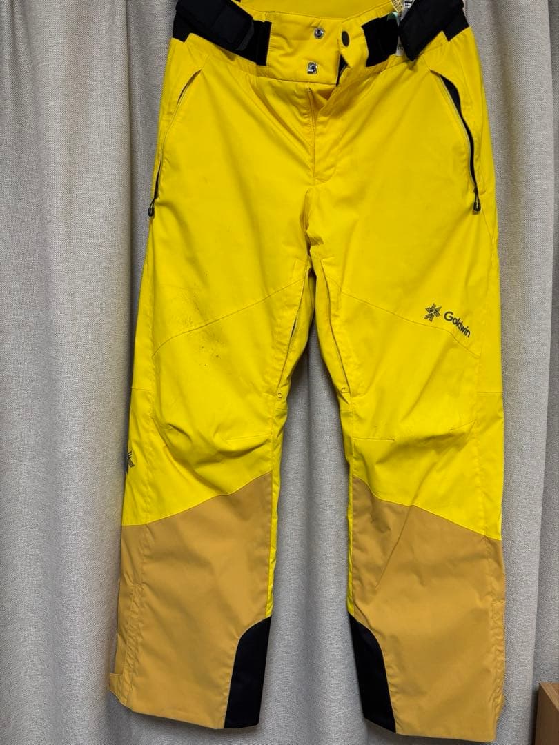 Goldwin スキーウェア イエロー