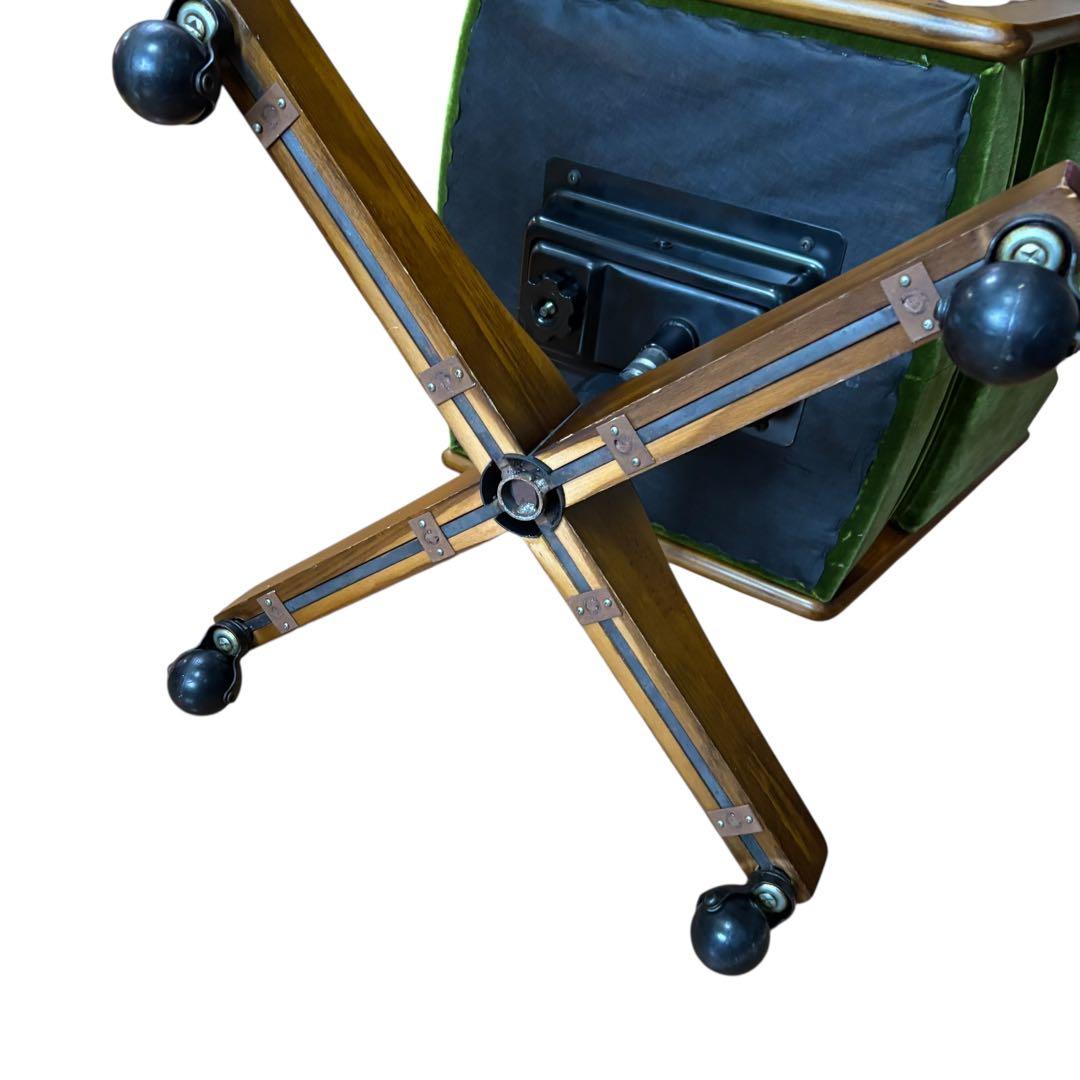 karimoku カリモク コロニアル デスクチェア キャスター付 回転