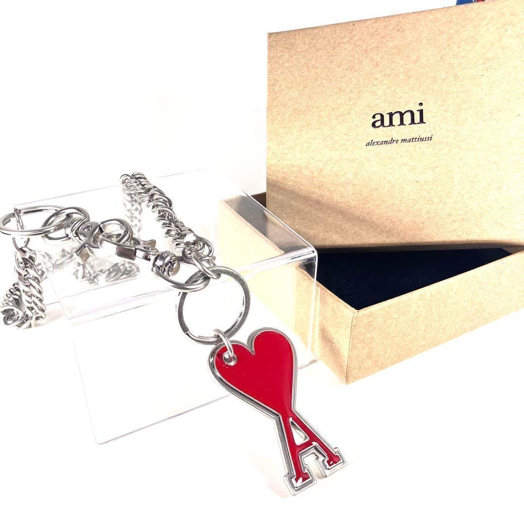 ✨新品✨ アミパリス✨チェーン付き✨キーリング✨未使用品✨AMIPARIS✨