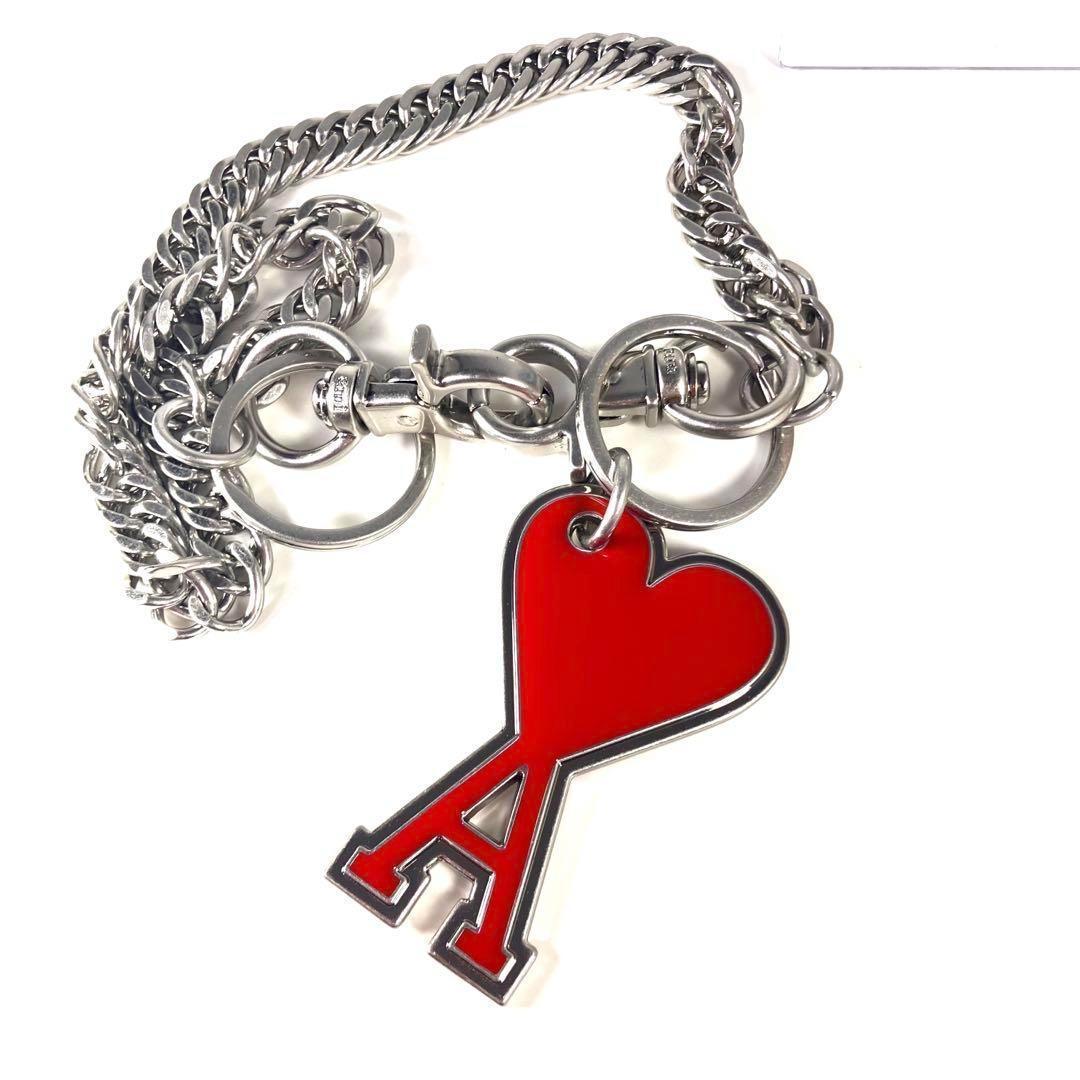 ✨新品✨ アミパリス✨チェーン付き✨キーリング✨未使用品✨AMIPARIS✨