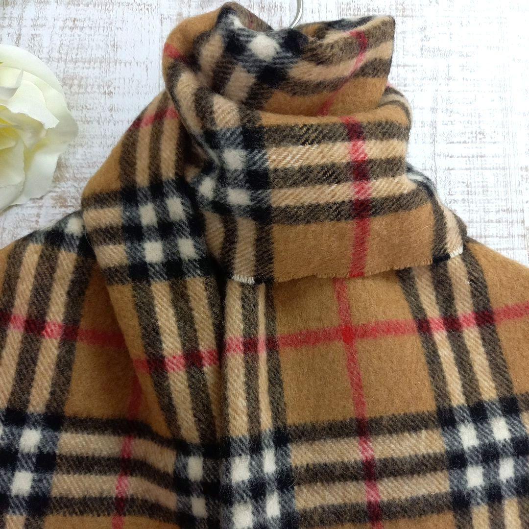 ☆極美品☆ BURBERRYS カシミヤ100% ノバチェック マフラー