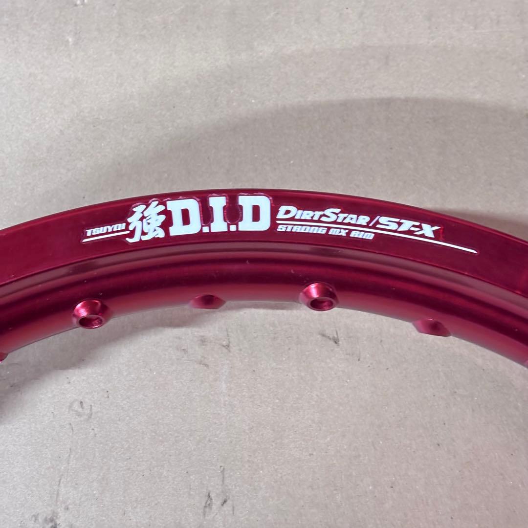 D.I.D DirtStar STX 16x1.85 強リム CRF150R