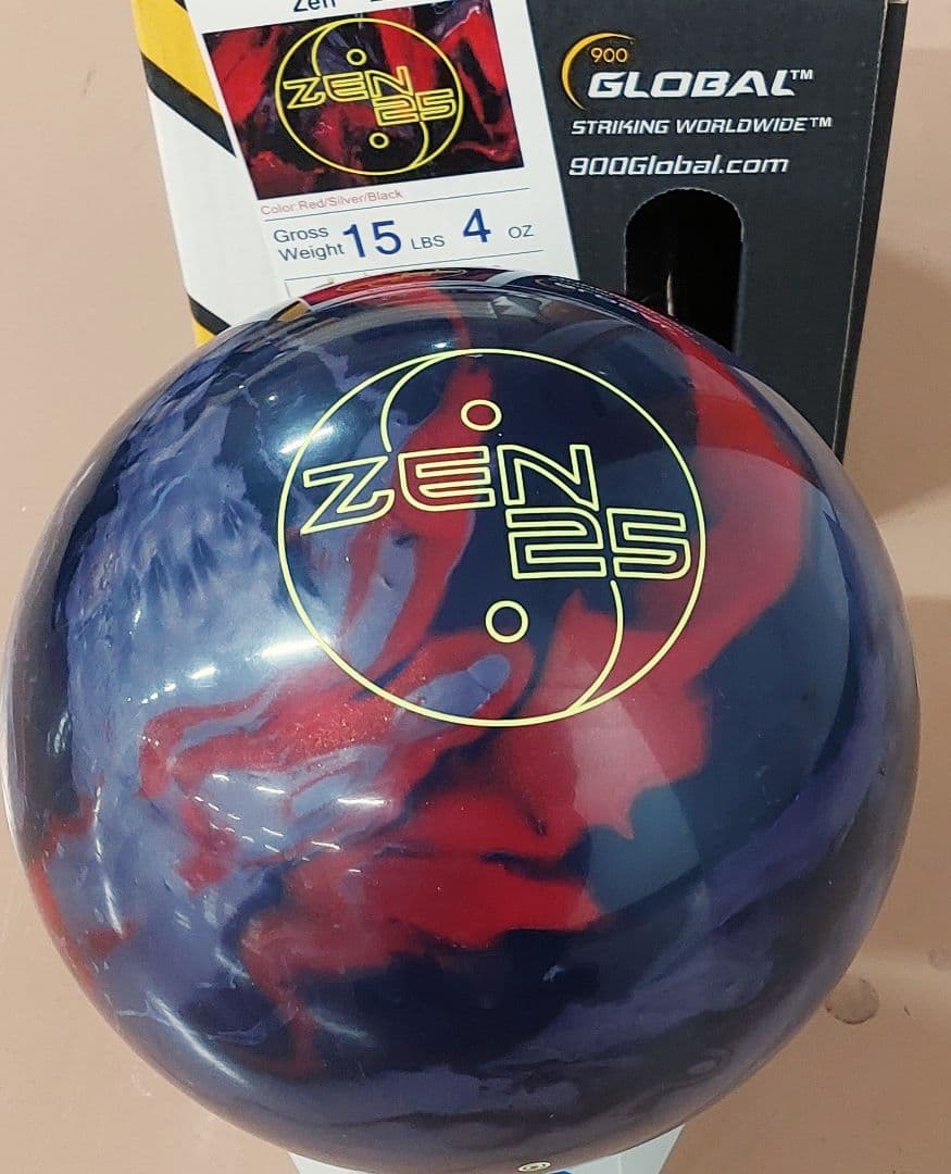 900グローバル　ZEN 25 ゼン　15P 新品　ボウリング