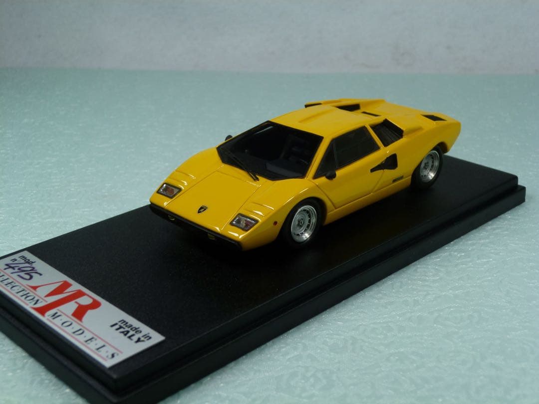 専用品MRコレクション　ランボルギーニ カウンタック ＬＰ４００　１９７８年　黄