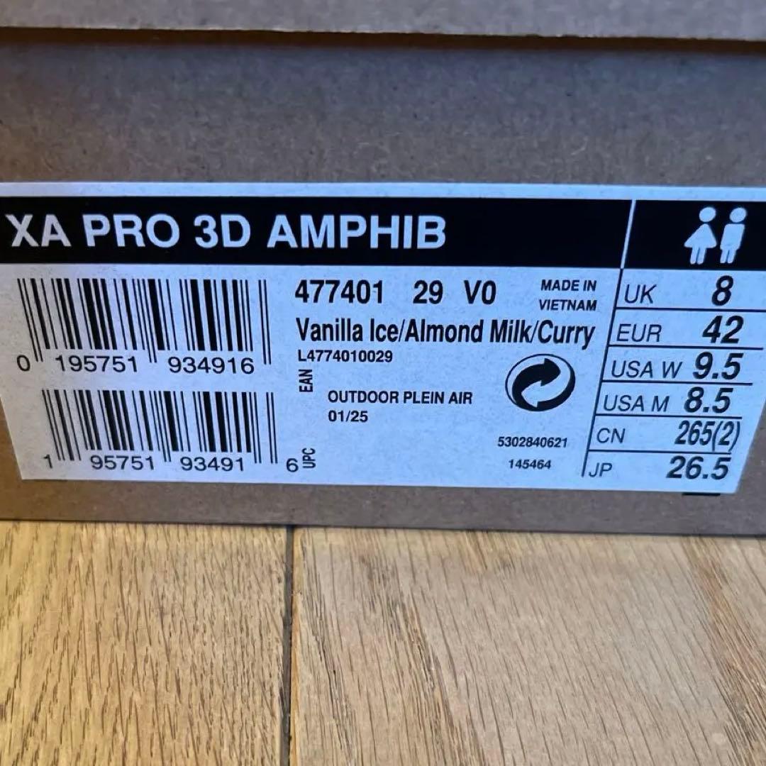 靴 SALOMON XA PRO 3D AMPHIB 26.5cm