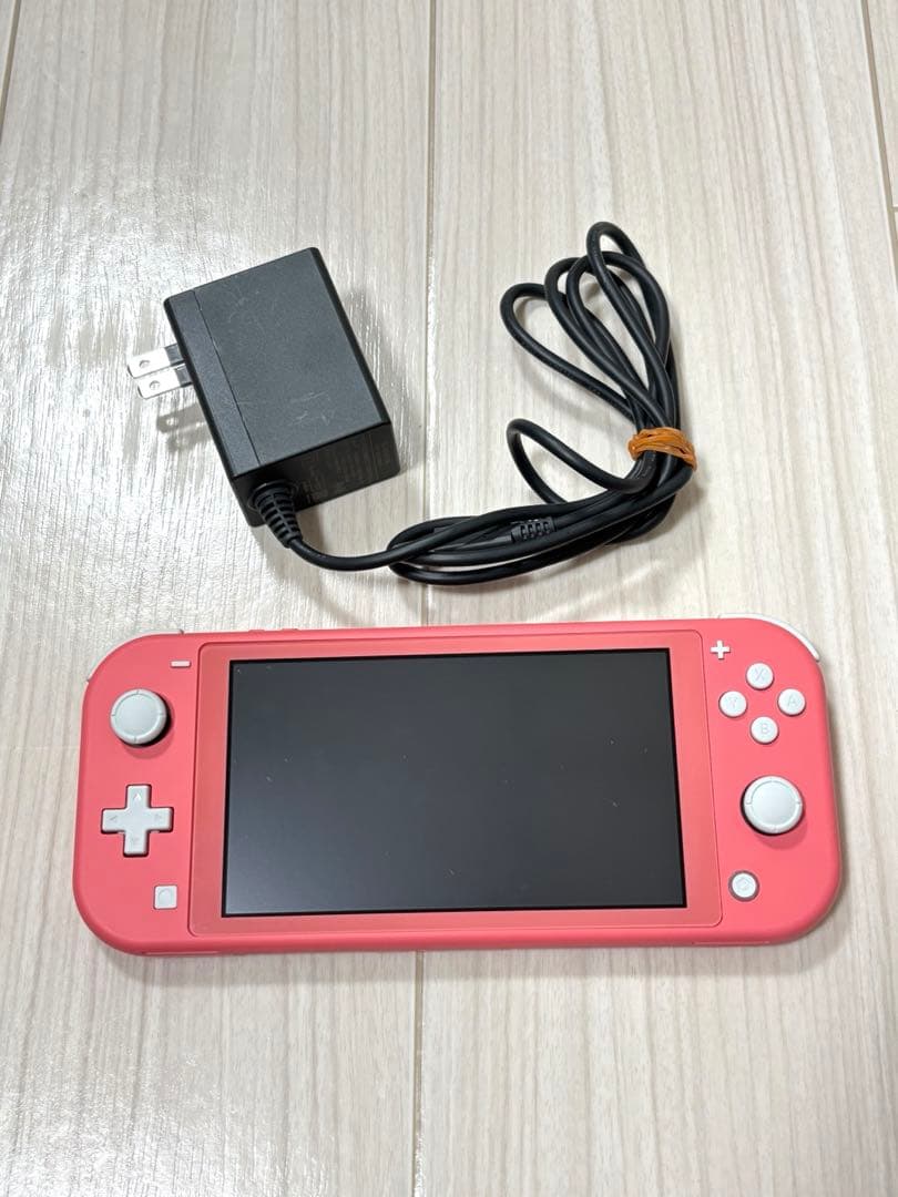 【タイムセール】Switchライト　ピンク　コード付き