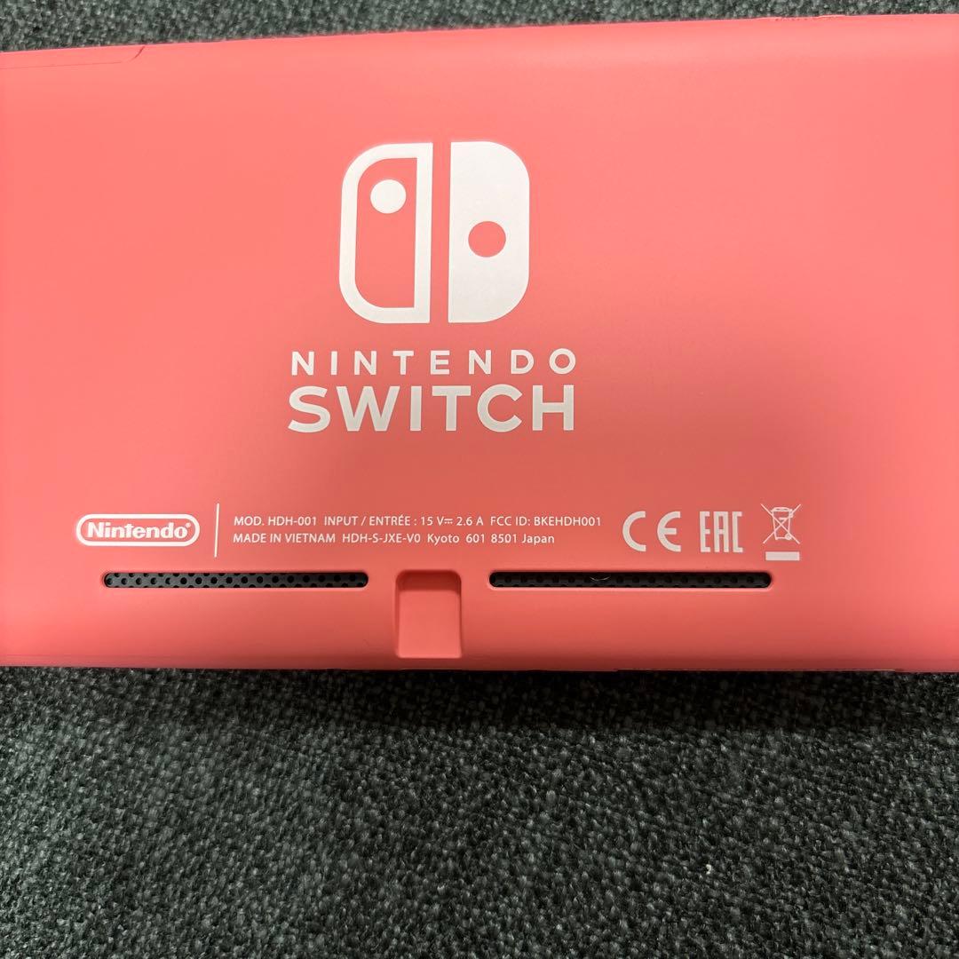 【タイムセール】Switchライト　ピンク　コード付き