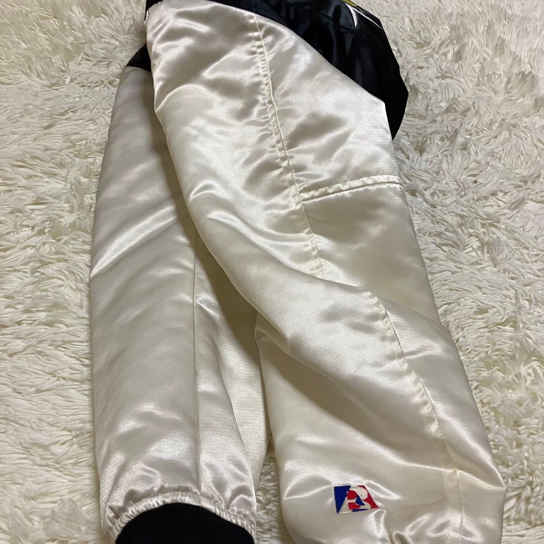 アベイシングエイプ　サテン　刺繍　ロゴ　エイプヘッド　スタジャン　初期