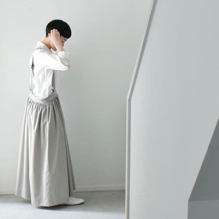 skep スケップ ⿻ギャザージャンパースカート ロングスカート creema