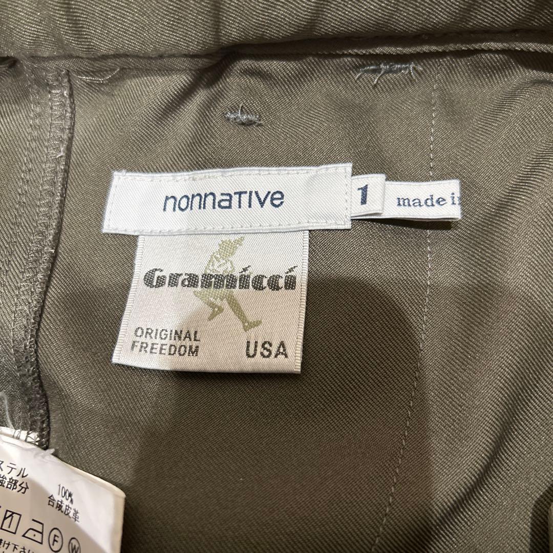 パンツ nonnative WALKER ANKLE CUT EASY SLACKS