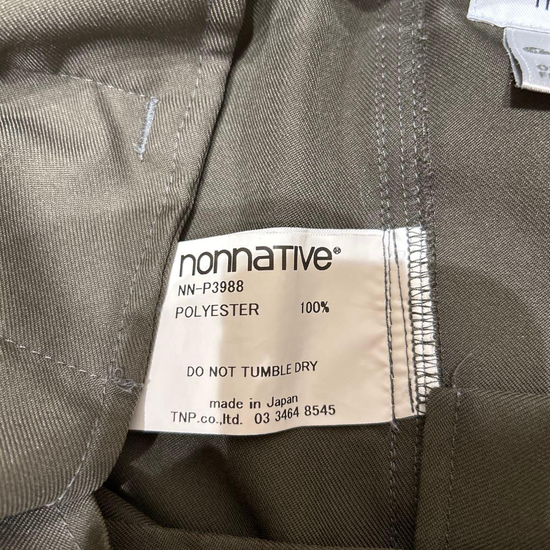 パンツ nonnative WALKER ANKLE CUT EASY SLACKS