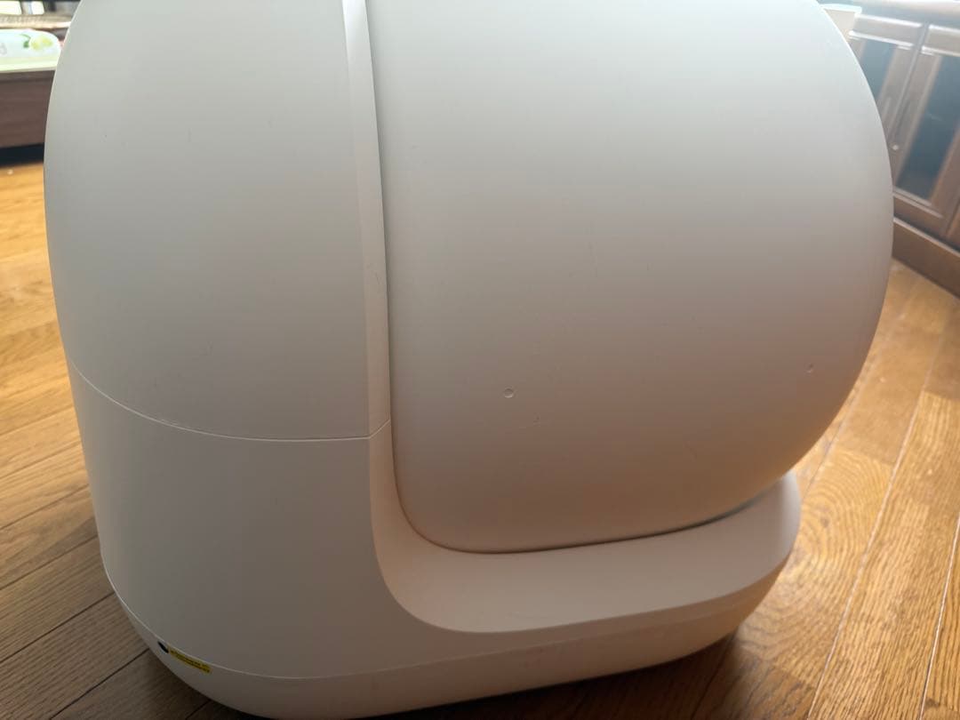 自動猫トイレ ホワイト コンパクト