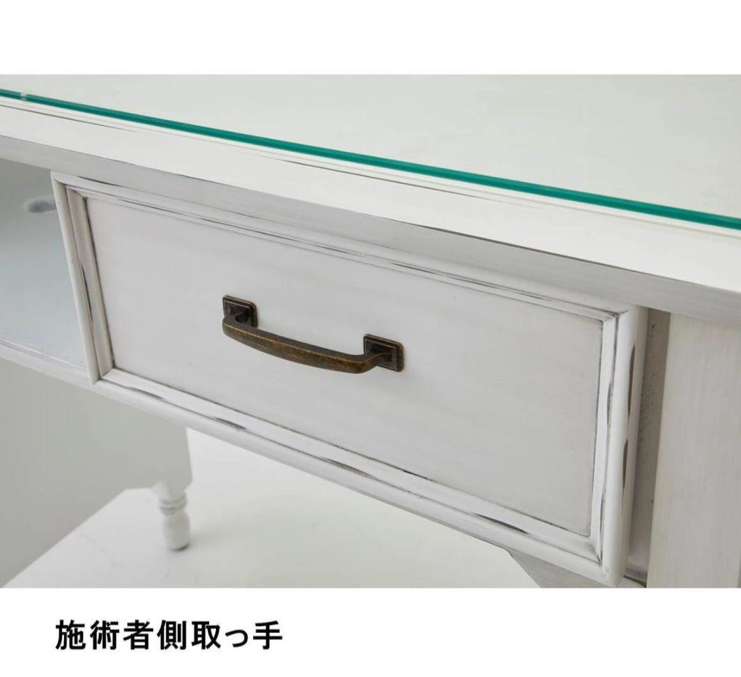 ネイルテーブル シャビーシック ビューティーガレージ