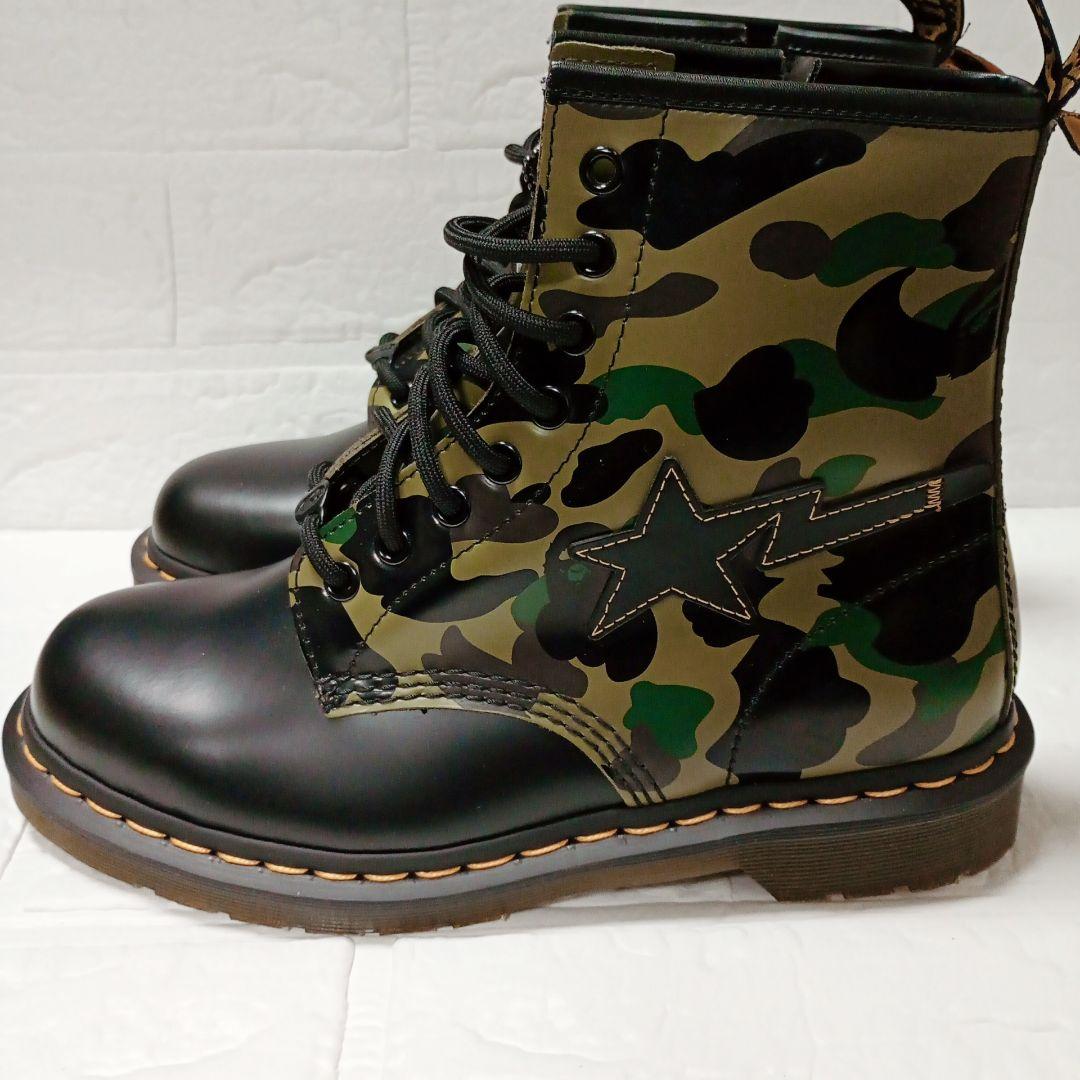 ❣️新品✨️Dr.Martens BAPE 迷彩 カモフラ ブーツ 1460