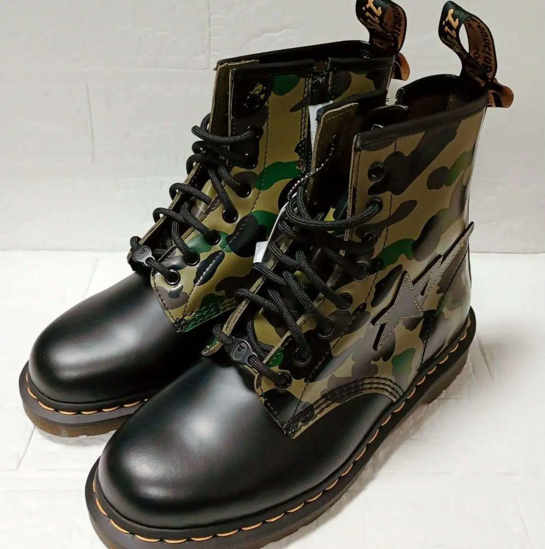 ❣️新品✨️Dr.Martens BAPE 迷彩 カモフラ ブーツ 1460