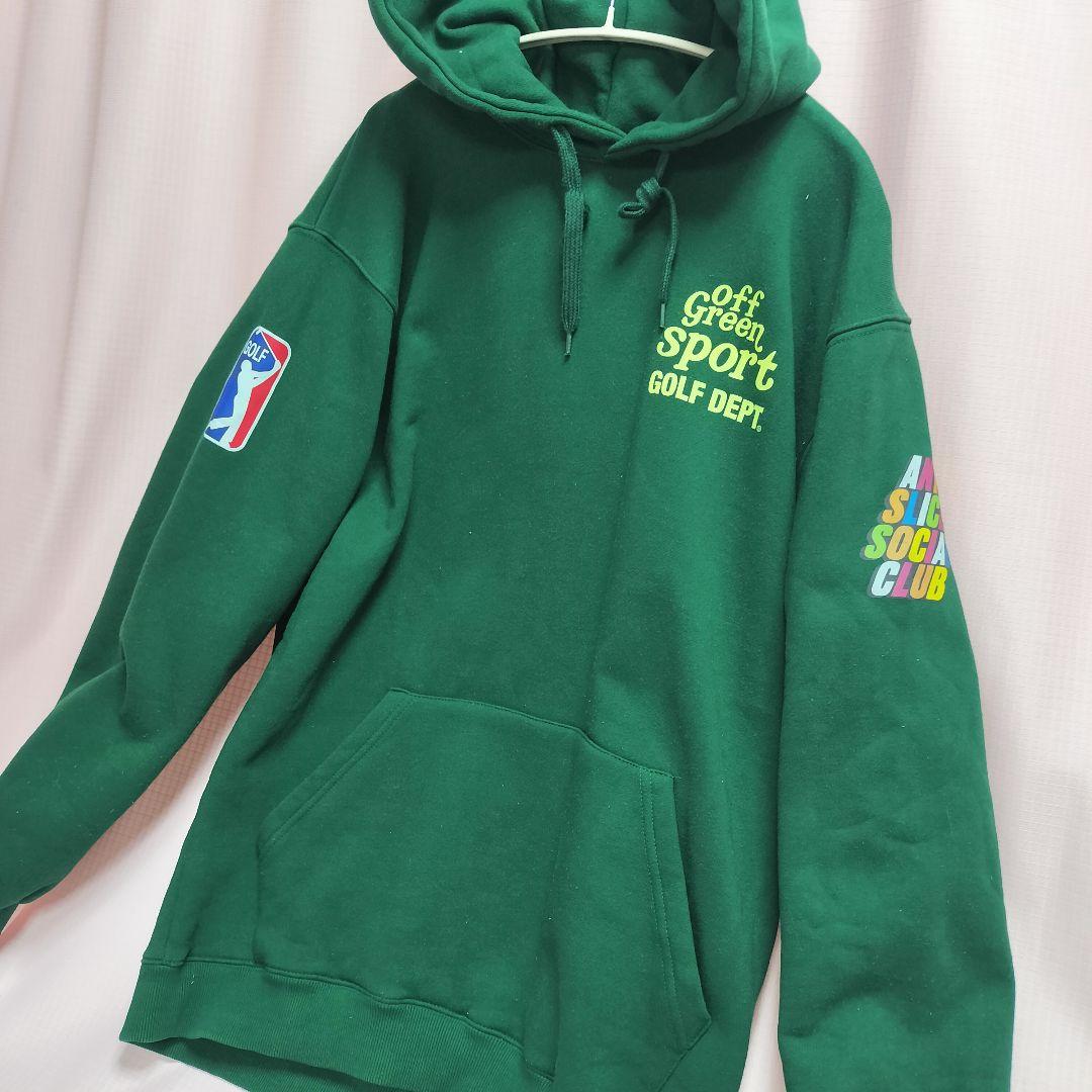 現行モデル offgreen GOLF DEPT.dark green パーカー