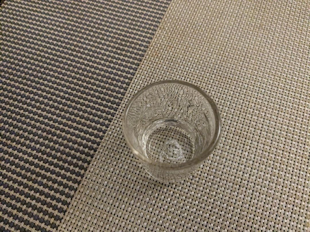 横山秀樹　ショットグラス　倉コップ　朝コップ　手吹き硝子　吹き硝子