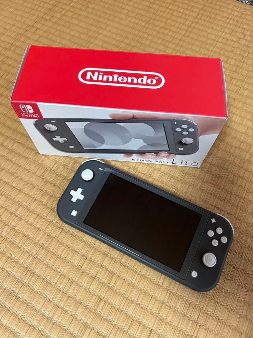 Nintendo Switch Lite グレー 元箱付き