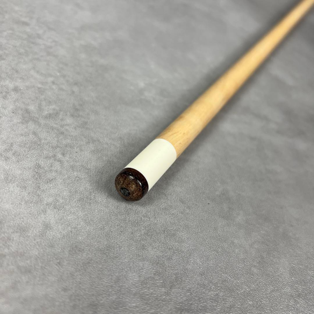 良品　J&J　ビリヤード　プレイキュー　6剣　ブラック基調　バット　シャフト