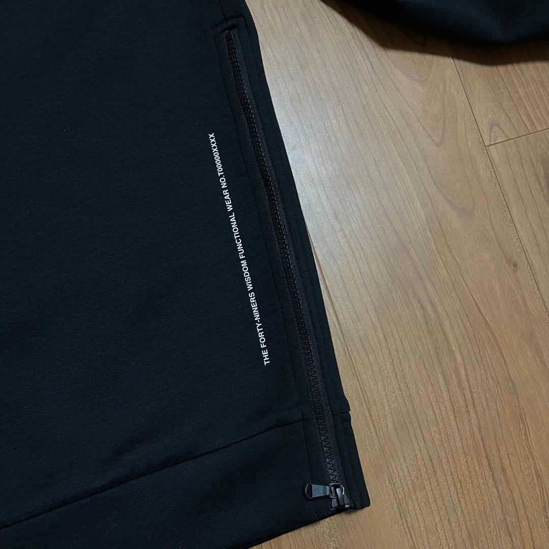 TFW49 クルーネック　スウェット　XL ブラック　ゴルフ　トレーナー