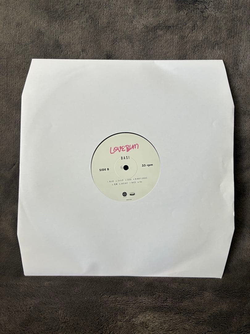 LOVEBUM BASI アナログレコード