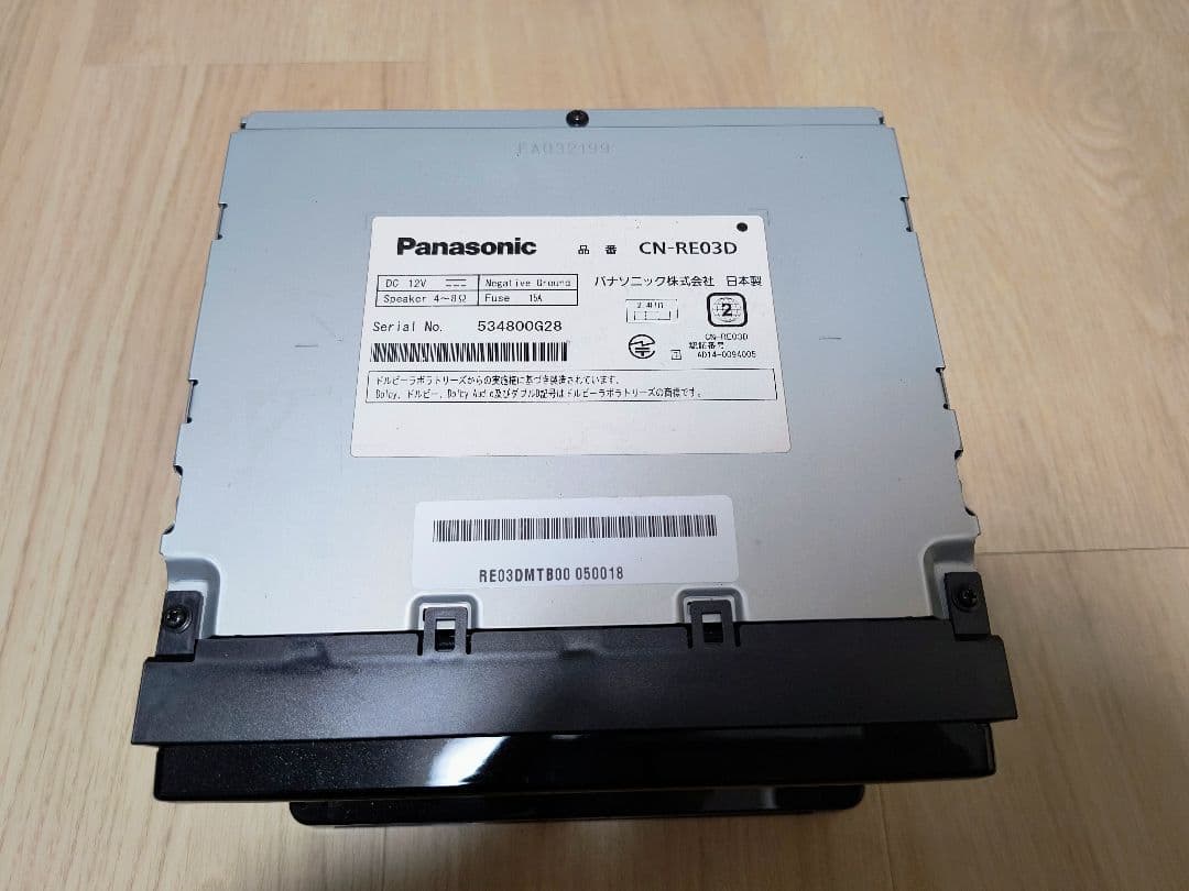 CN-RE03D Bluetooth カーナビ Panasonic Strada