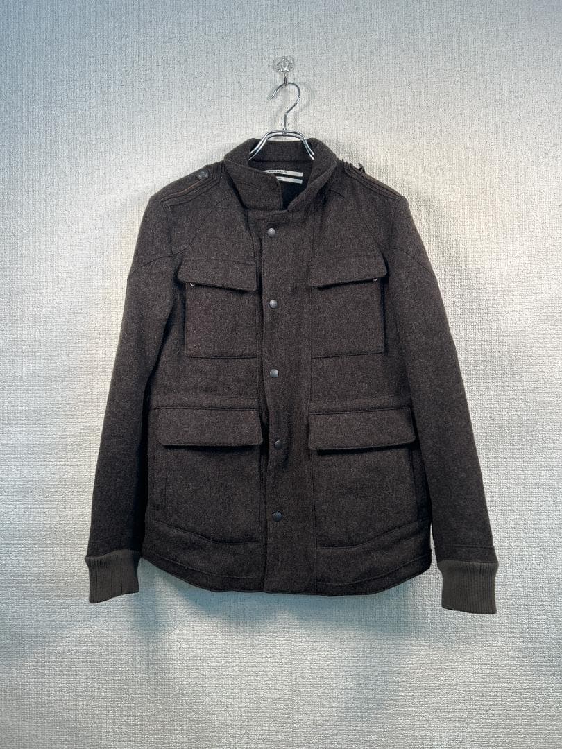 ROBERT GELLER ウールジャケット L相当 グレー