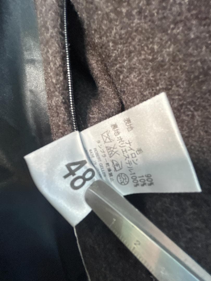 ROBERT GELLER ウールジャケット L相当 グレー