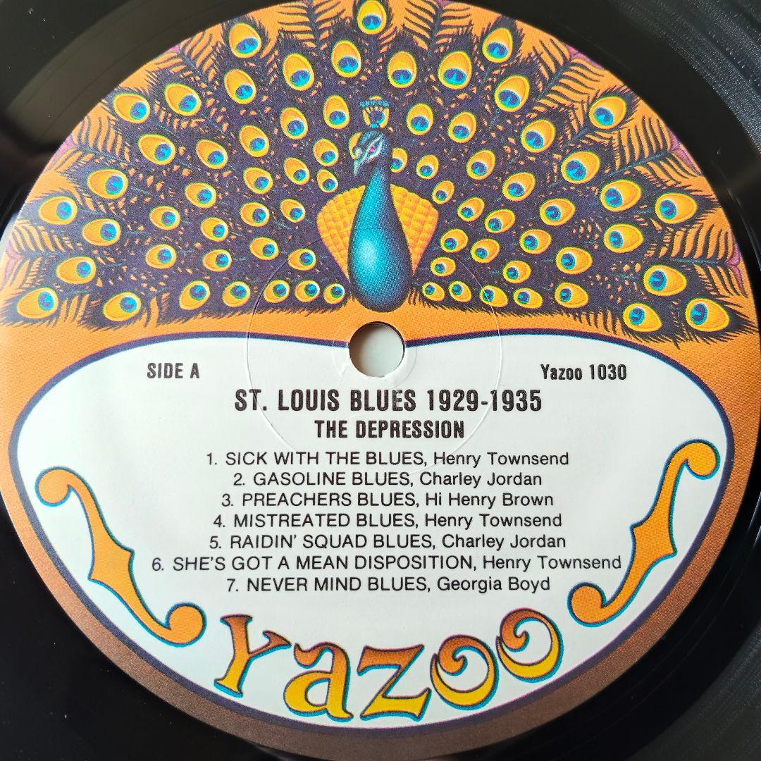 ST.LOUIS BLUES 1929-1935　レコード　ブルース　3枚セット