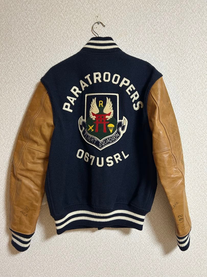 【極美品】ポロラルフローレン スタジャン 定価15.8万 ハンガー付