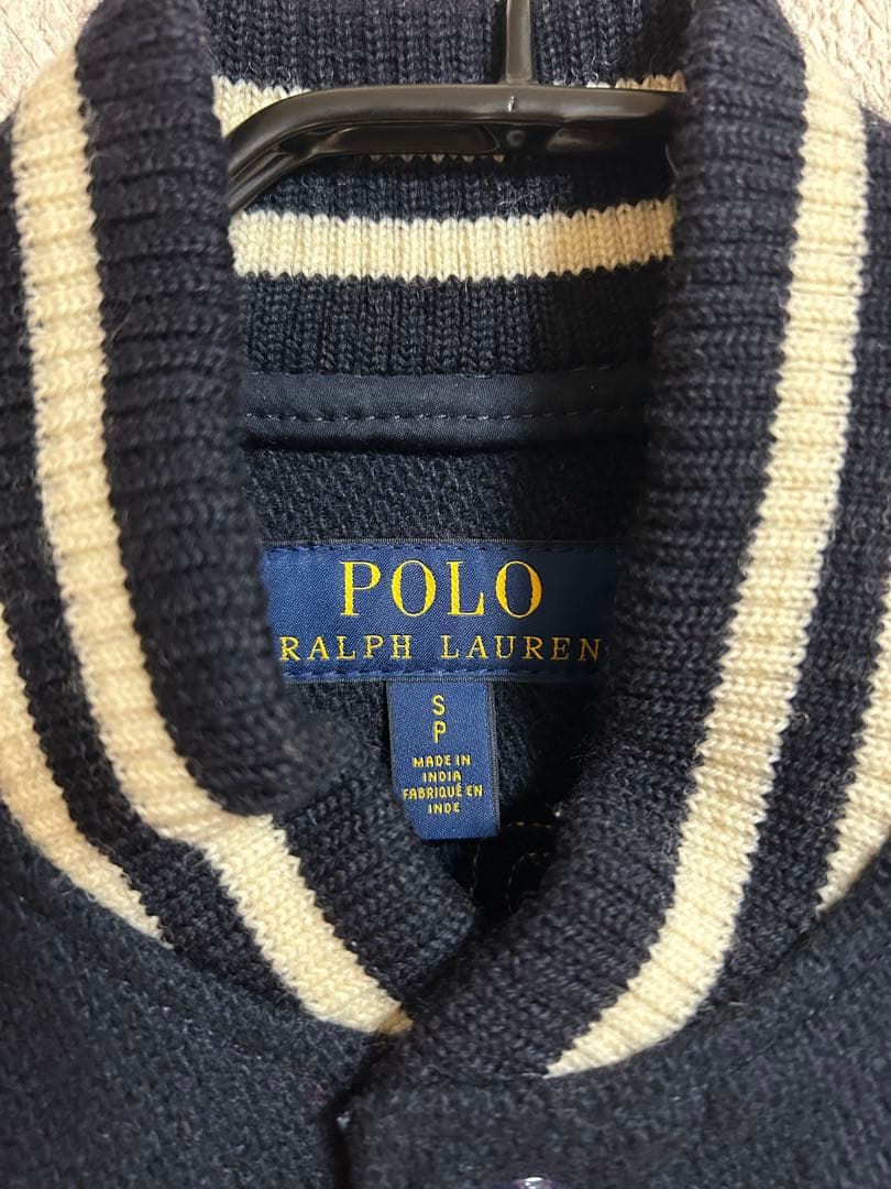 【極美品】ポロラルフローレン スタジャン 定価15.8万 ハンガー付
