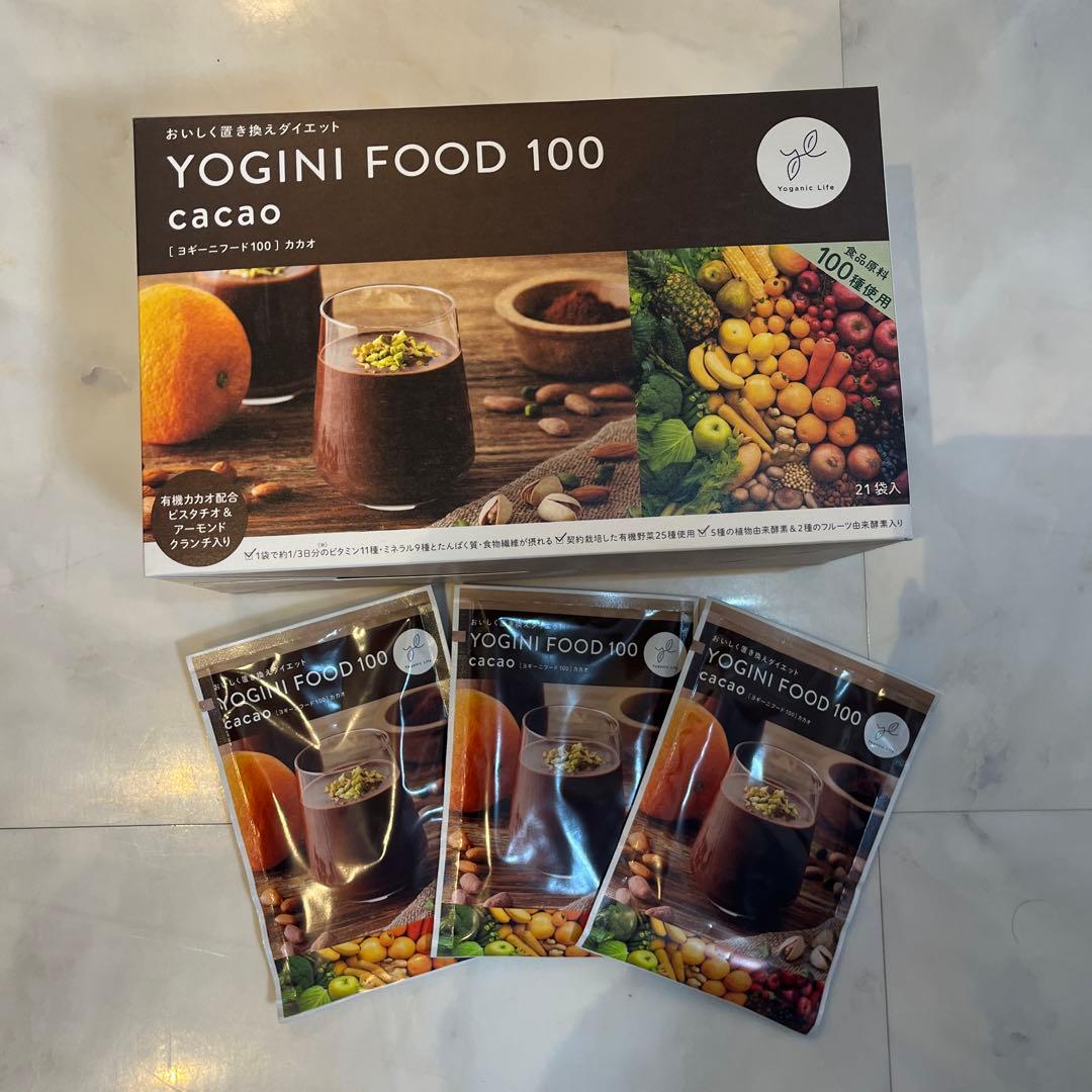 【値下げしました】YOGINI FOOD 100 cacao 19袋セット