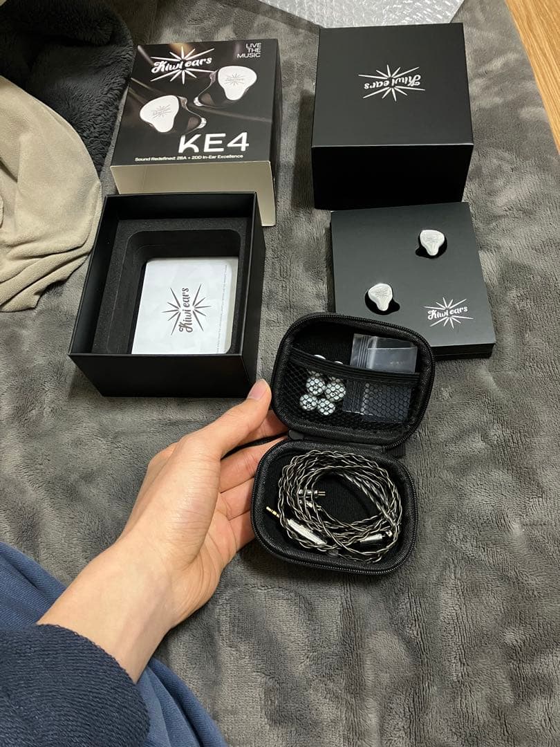 イヤホン Kiwi ears ke4