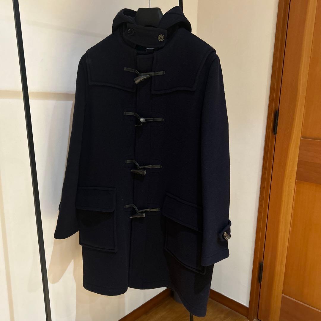 Gloverall グローバーオール ダッフルコート ネイビー Ｌ