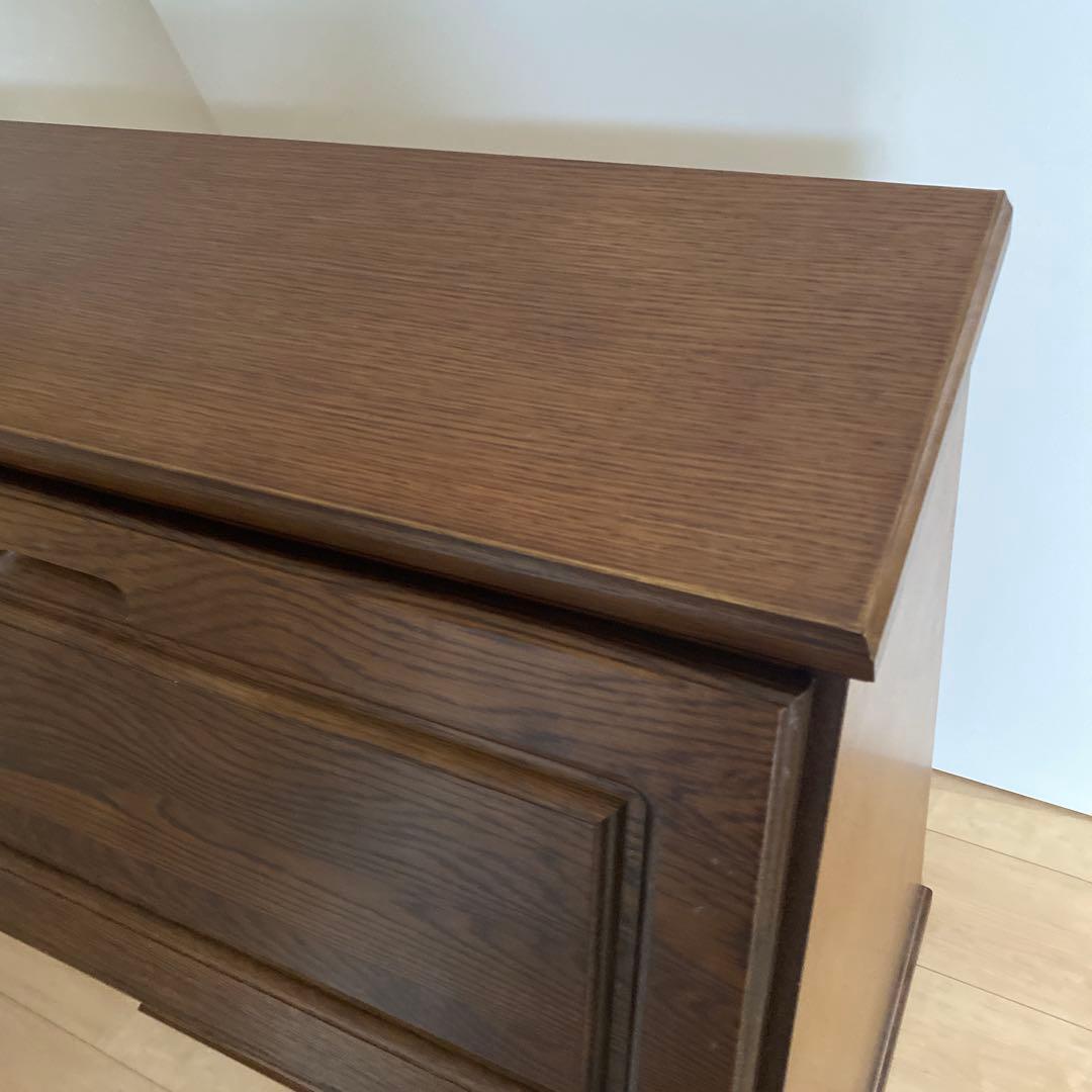 北海道 大雪木工 クローバー30 ライティングビューロー 学習机