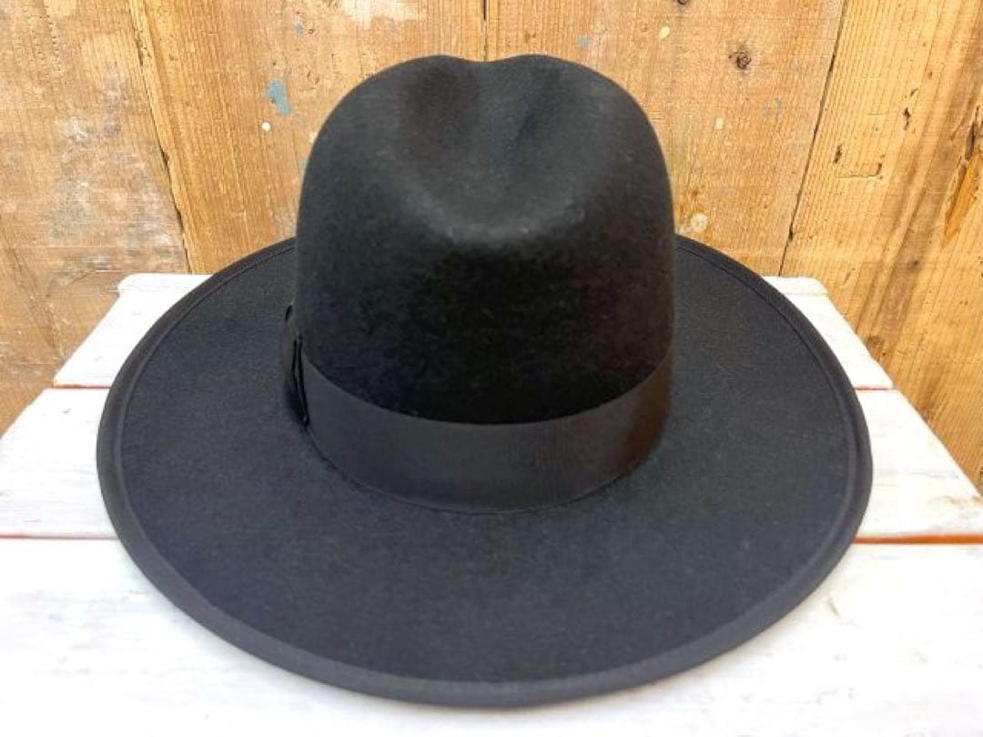 Stetson ステットソン ウールフェルトハット BK-59cm/日本製