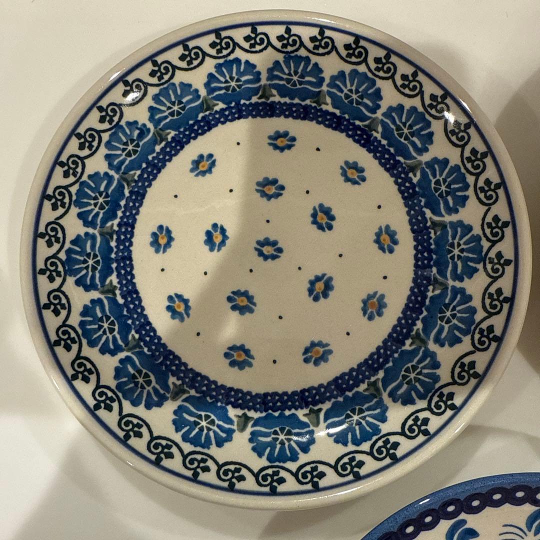 ポーリッシュポタリー　お皿　5枚セット