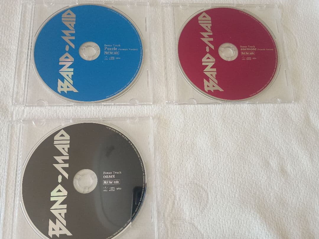 BAND-MAID Not for sale 特典CD 3枚セット