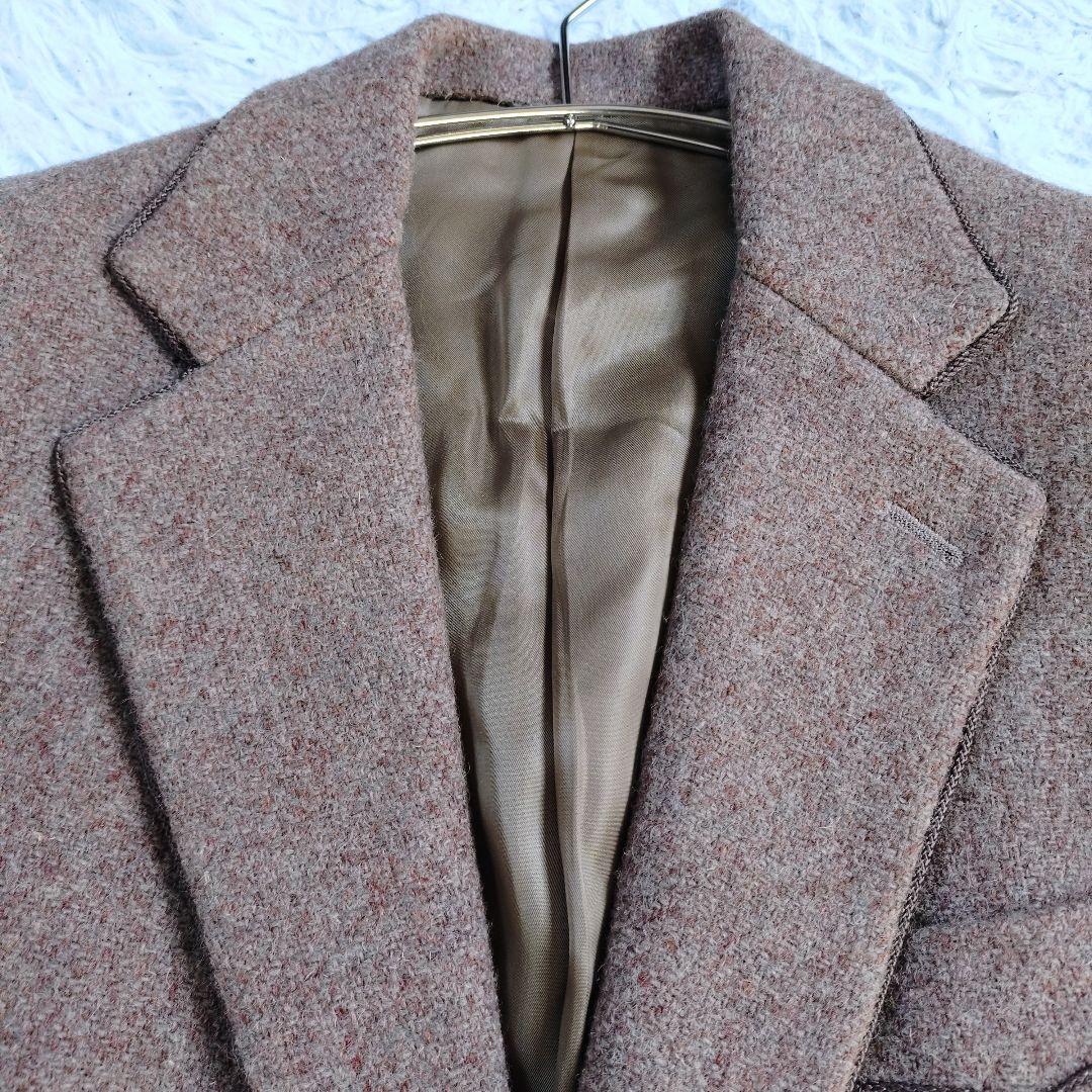 【希少品】ラルフローレン　ハリスツイード　ジャケット　リボン