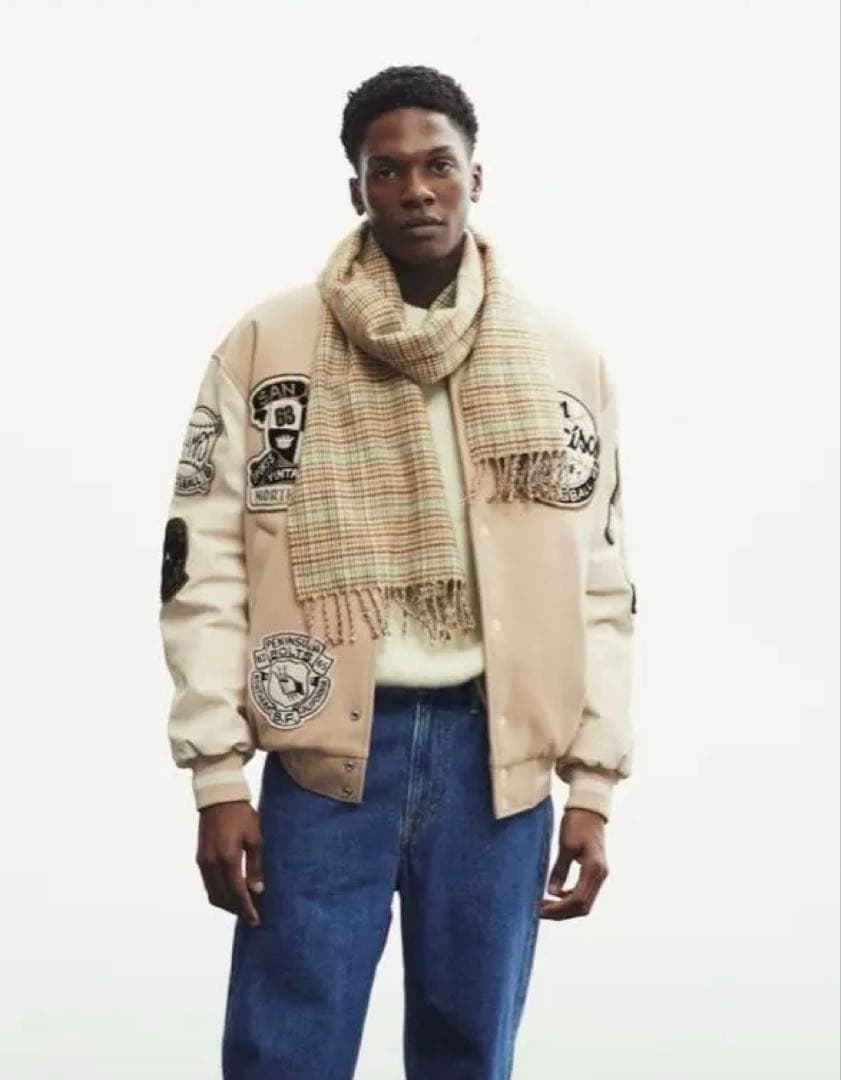 最終価格　ほぼ未使用　 フェルトCALIFORNIA 刺繍 XL