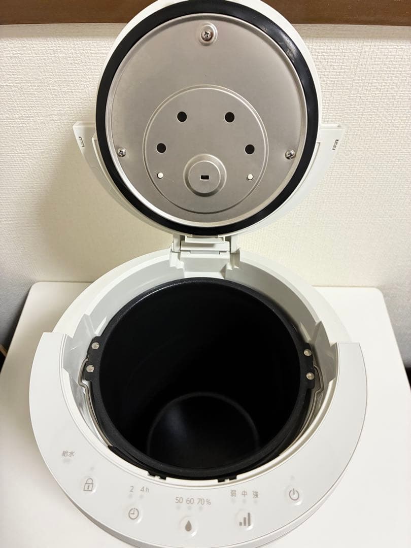 アイリスオーヤマ スチーム式 加湿器 AH-MH600-W ホワイト 美品