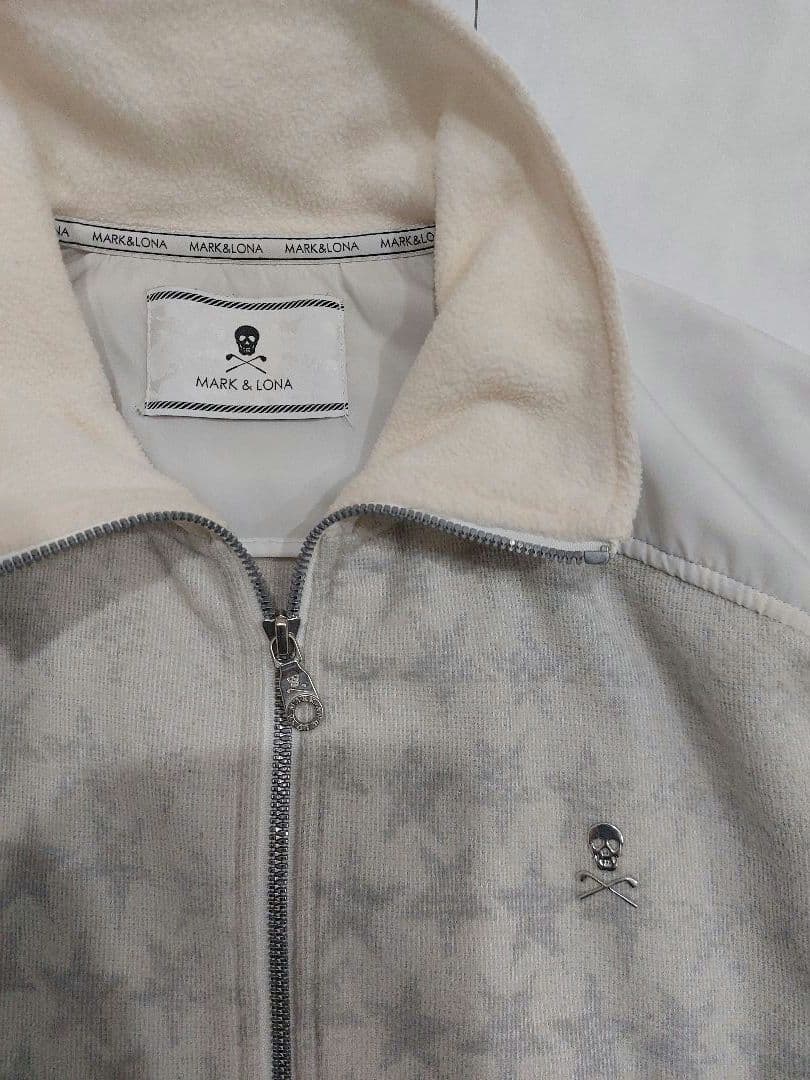 マークアンドロナ　セットアップ　ゴルフ　メンズ　ニット　ブルゾン　上下　M