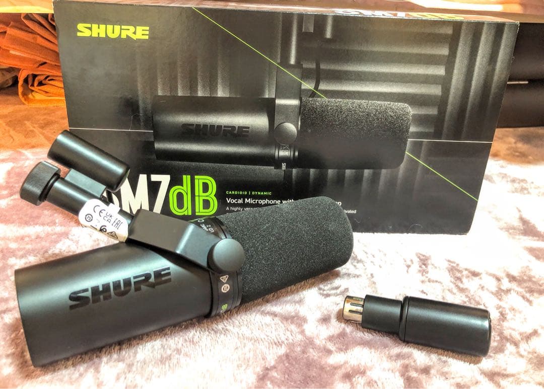 Sachi様★SHURE SM7dB＋MVX2U★ほぼ未使用品！