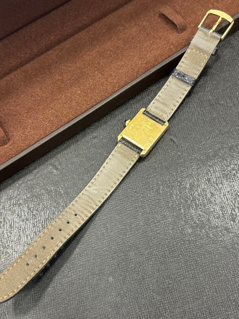 カルティエ　TANK タンク　1613 可動　美品　ヴェルメイユ